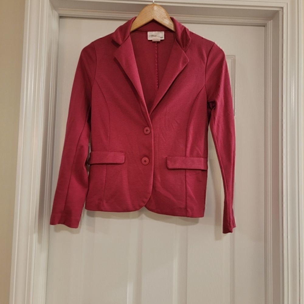 Allison Brittney pink blazer Size small